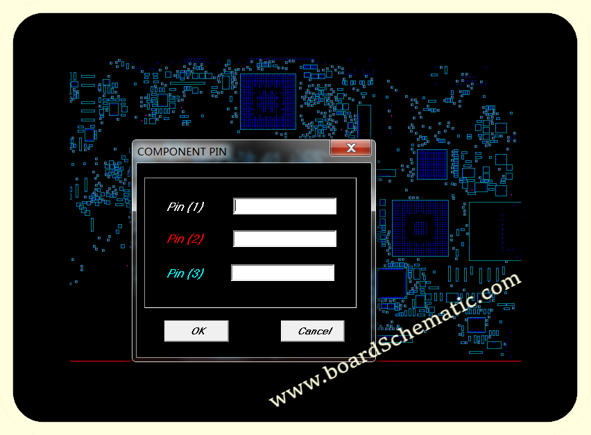 Toshiba Satellite P10 Board view 